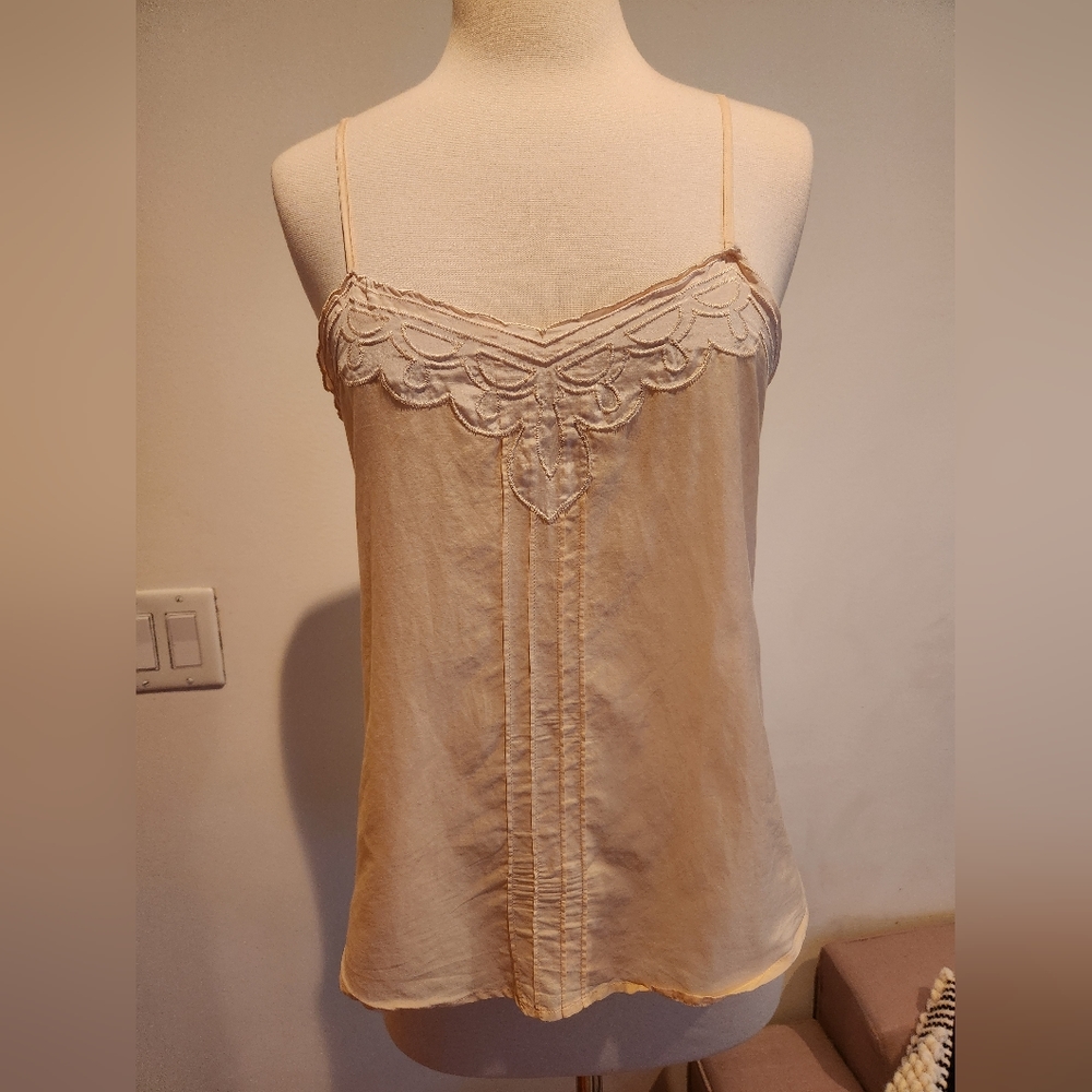 Sandro Light Peach Camisole in French Size 1